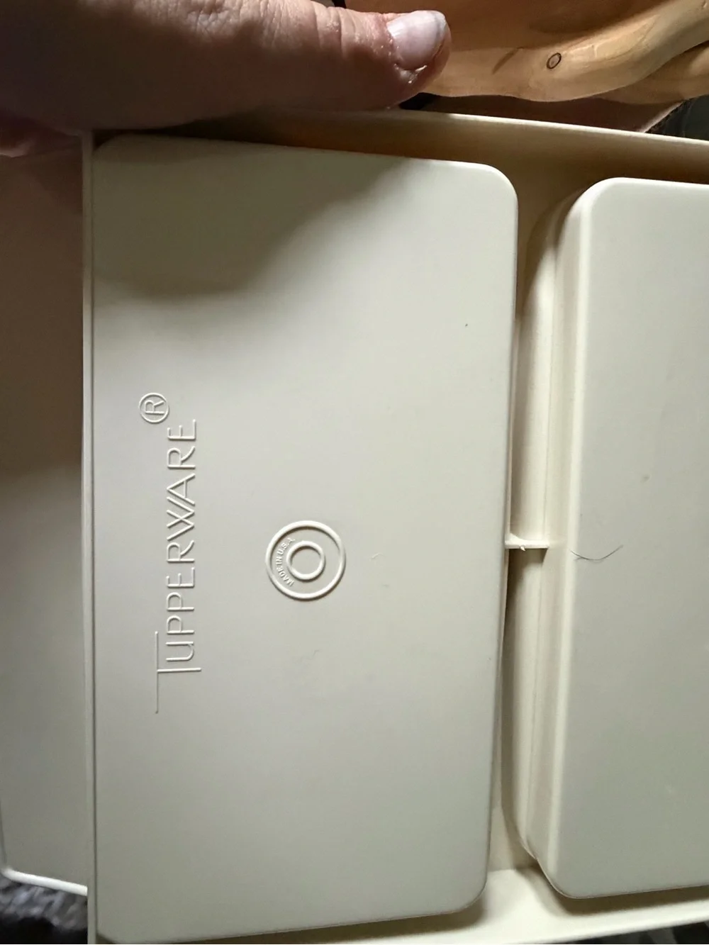 Vintage Tupperware Deviled Egg Storage Tray - Home Kitchen
